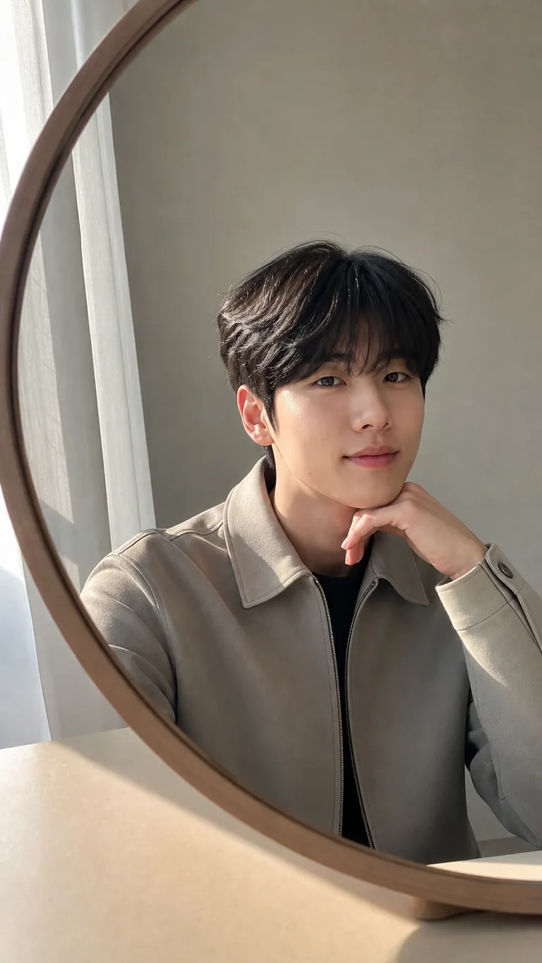 거울 속 따뜻한 시선
