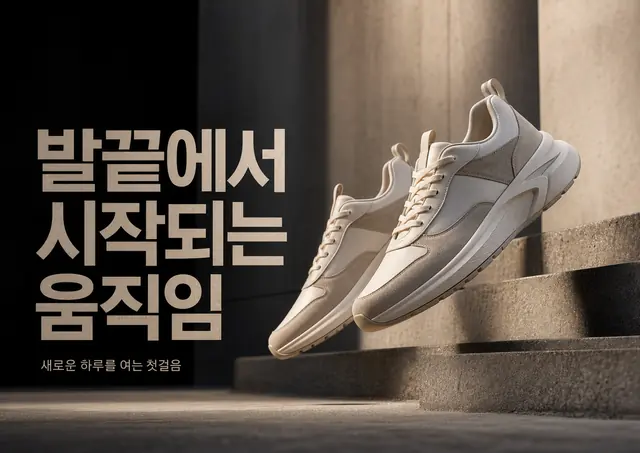 발끝의 움직임