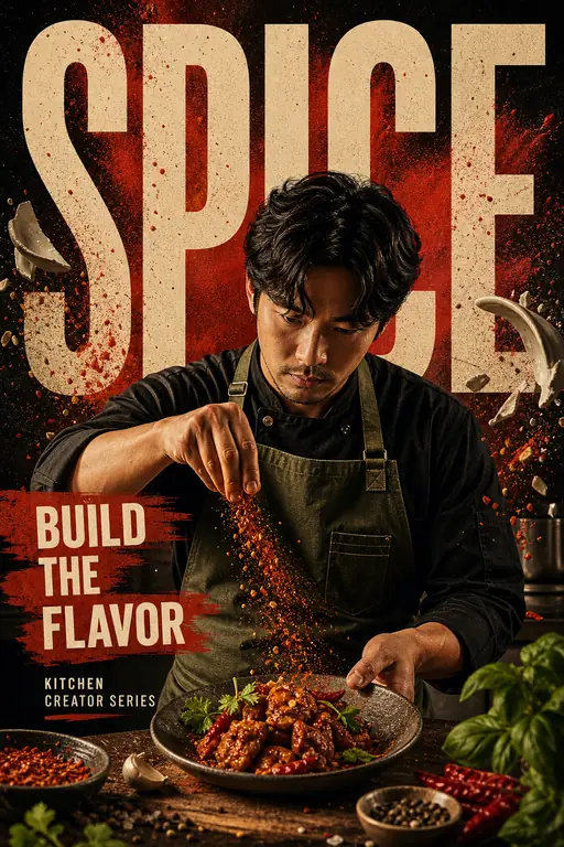 푸드 크리에이터 포스터