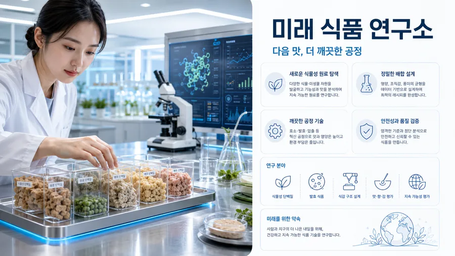 미래 식품 연구