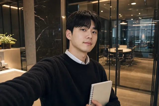 오피스 셀카 프로필