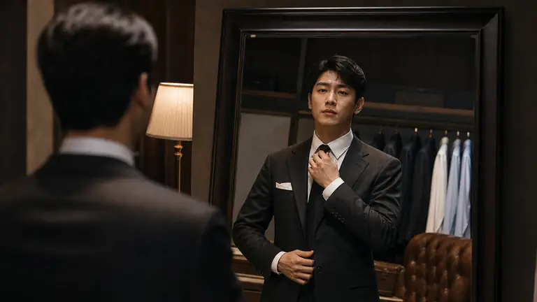 거울 반사 샷 / Mirror Reflection