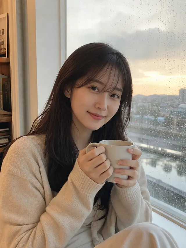 창가 골든아워