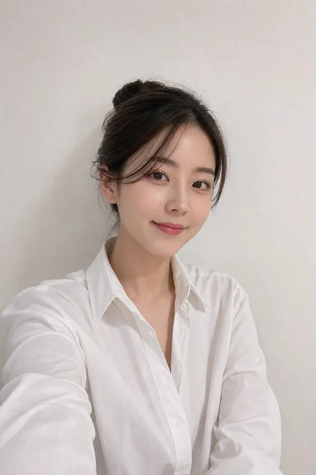 세련된 프로필 컷