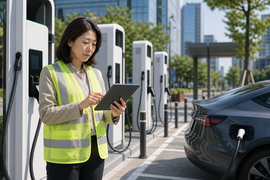 도심 EV 충전 관리