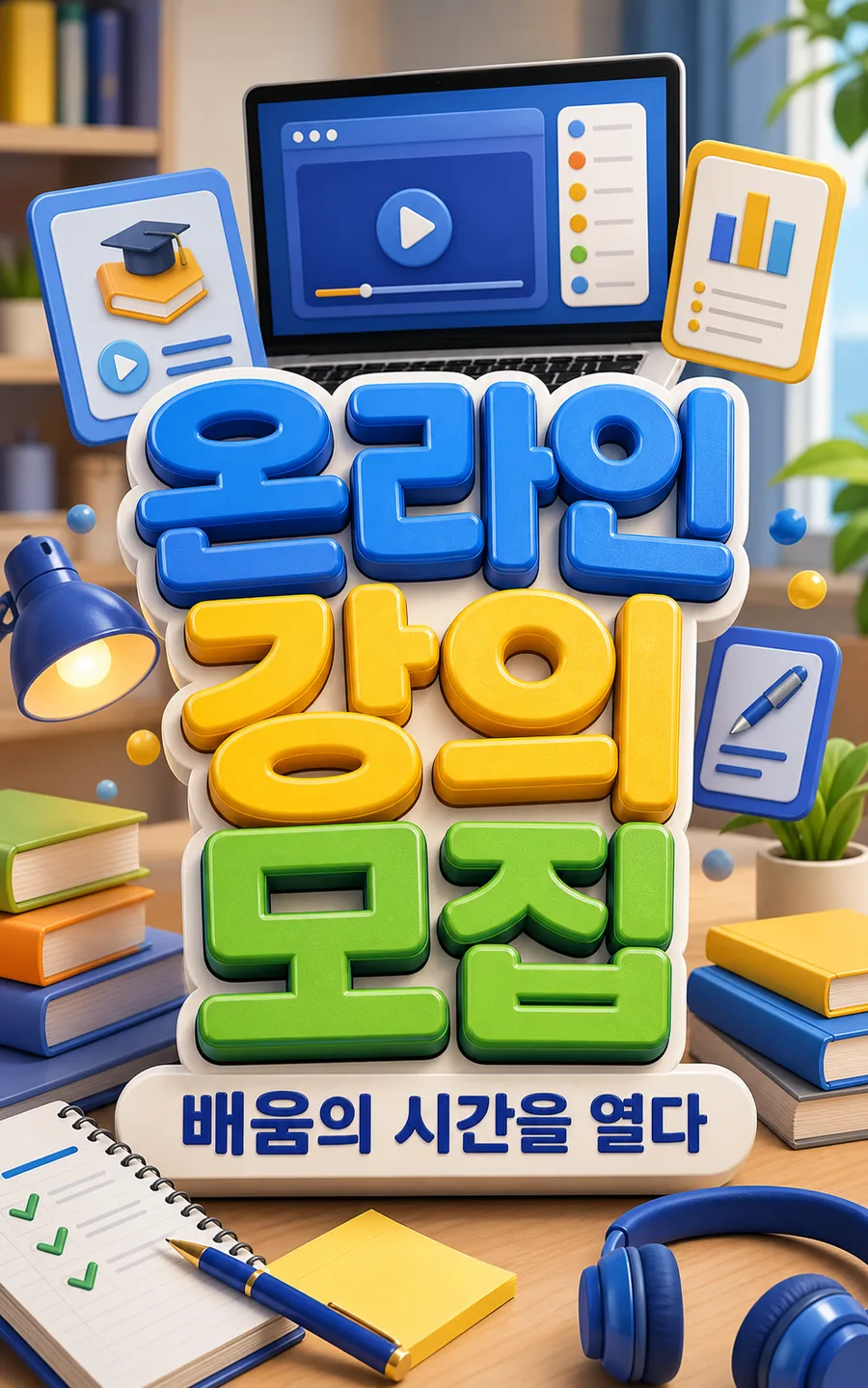 입체 온라인 강의 모집