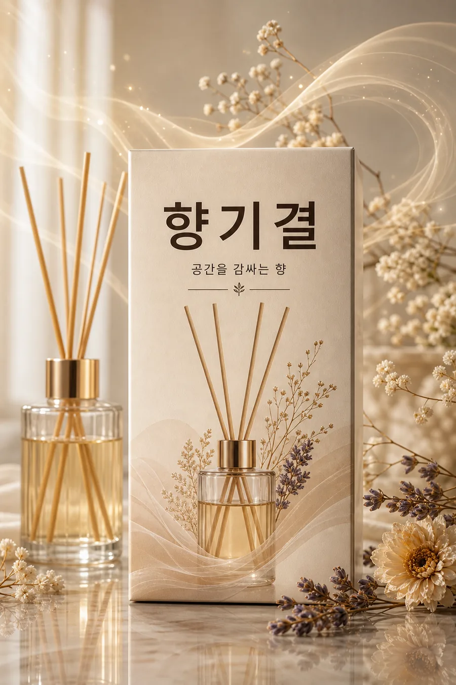 향기결 디퓨저 광고