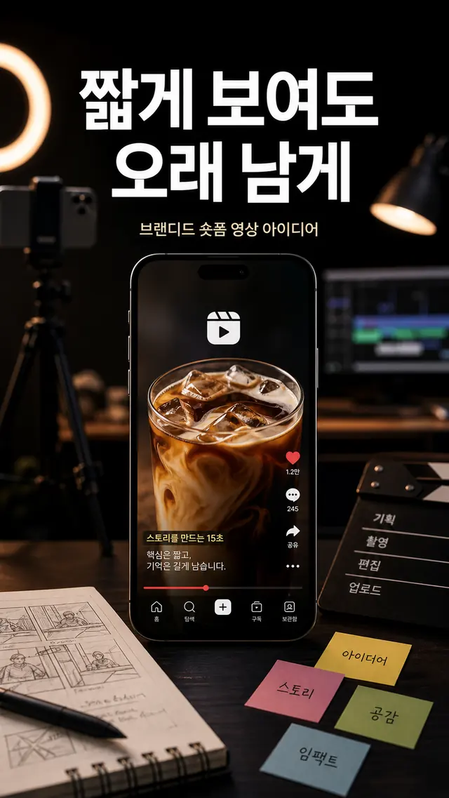 브랜디드 숏폼 영상 아이디어