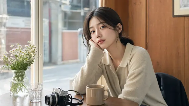 오후의 카페