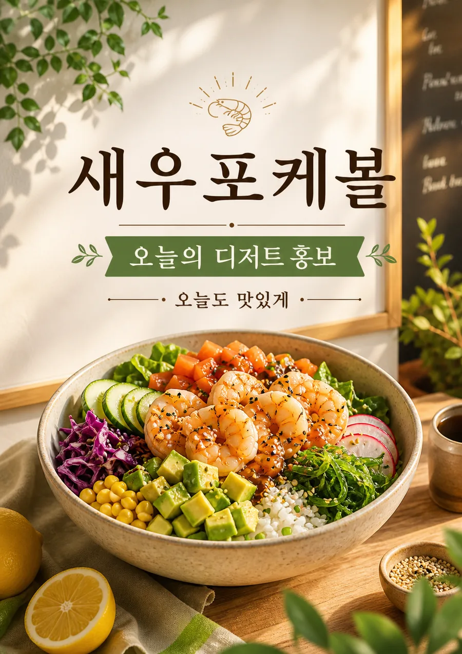 가든 무드 포케볼 포스터