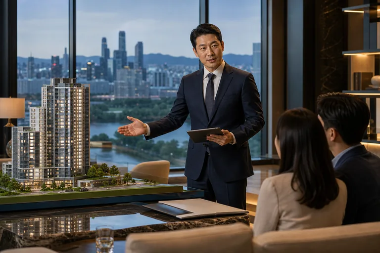 도심 전망 자산 상담