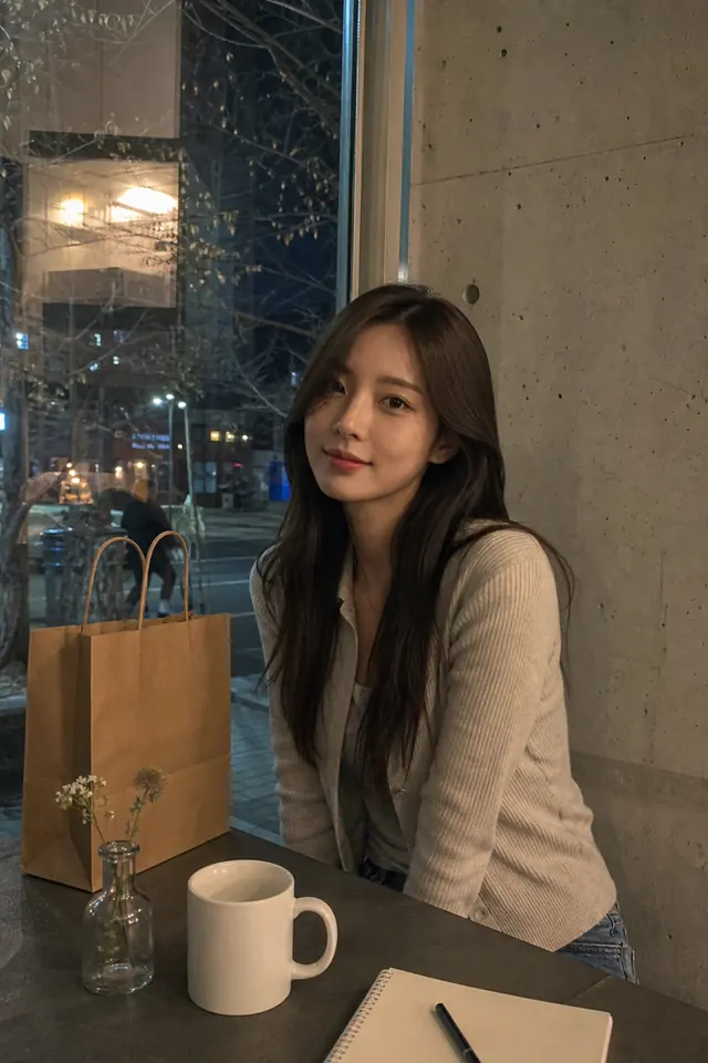 감각적인 거울 프로필