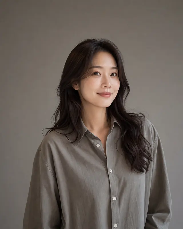 차분한 스튜디오 프로필