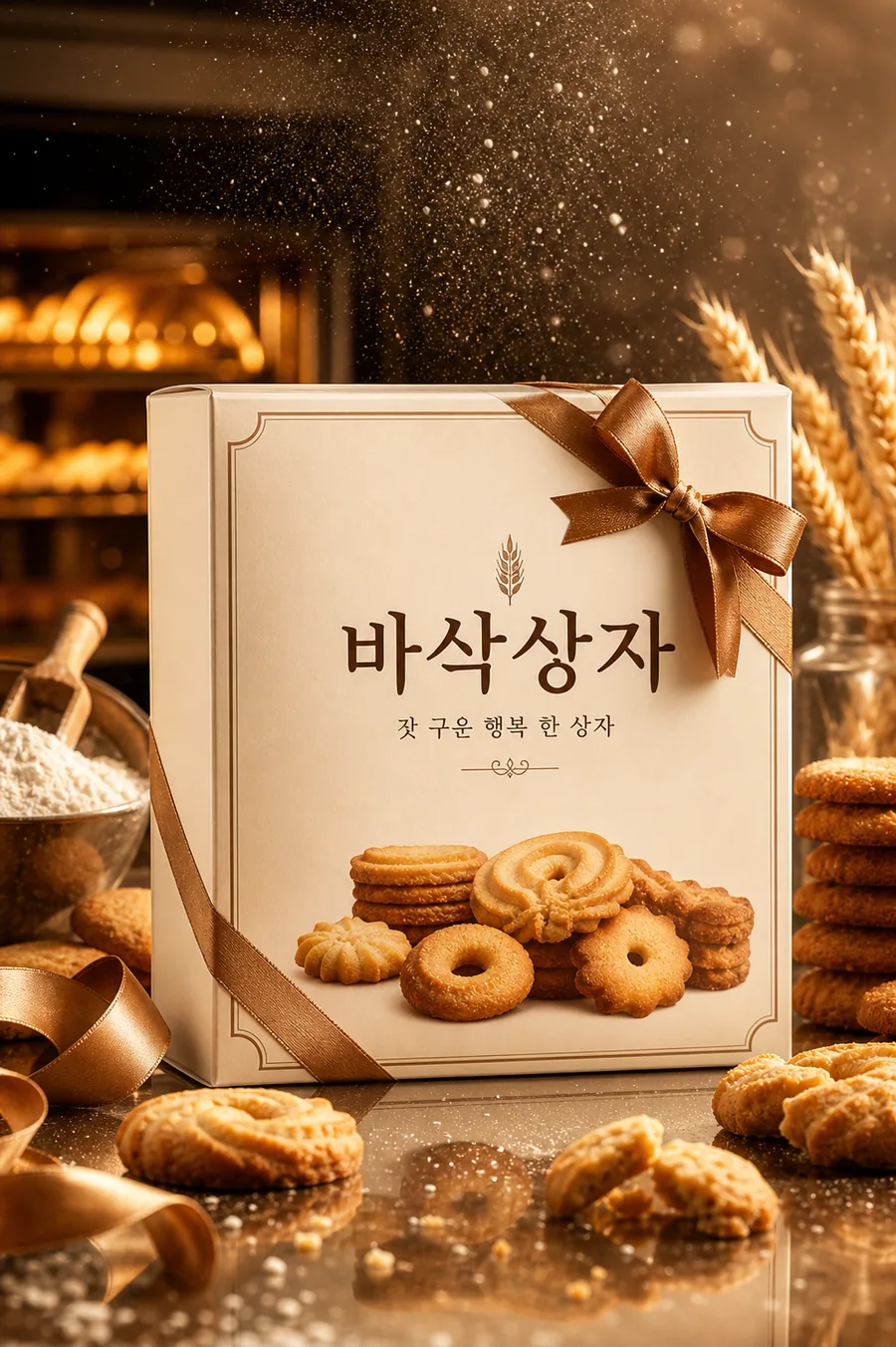 바삭상자 프리미엄 광고