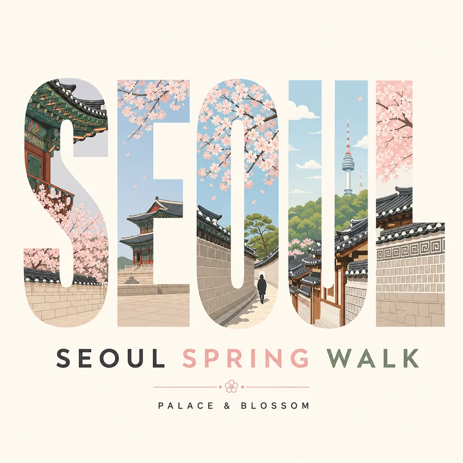 서울 봄날 산책