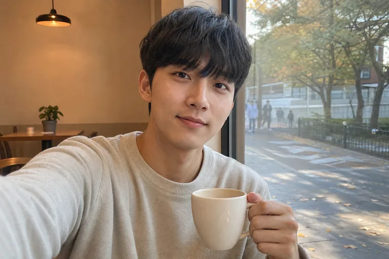 포근한 카페 스냅