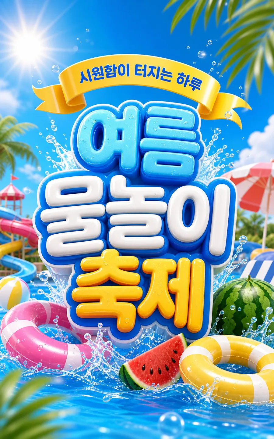 시원한 여름 축제