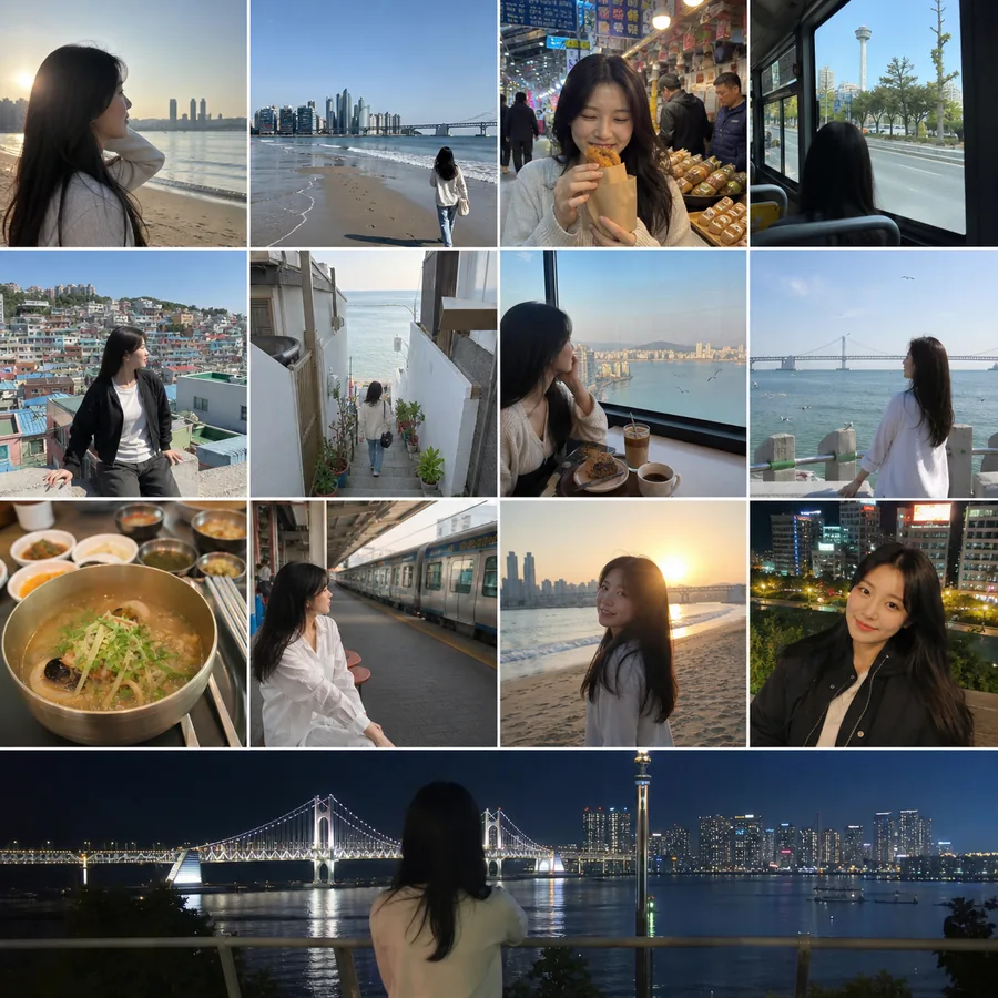 부산 여행 브이로그