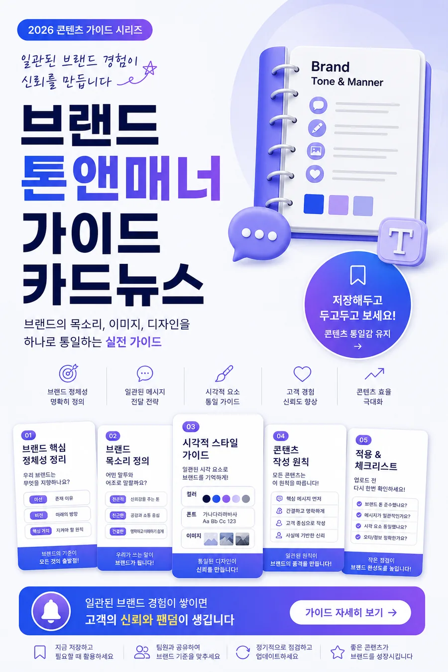 브랜드 톤앤매너 가이드