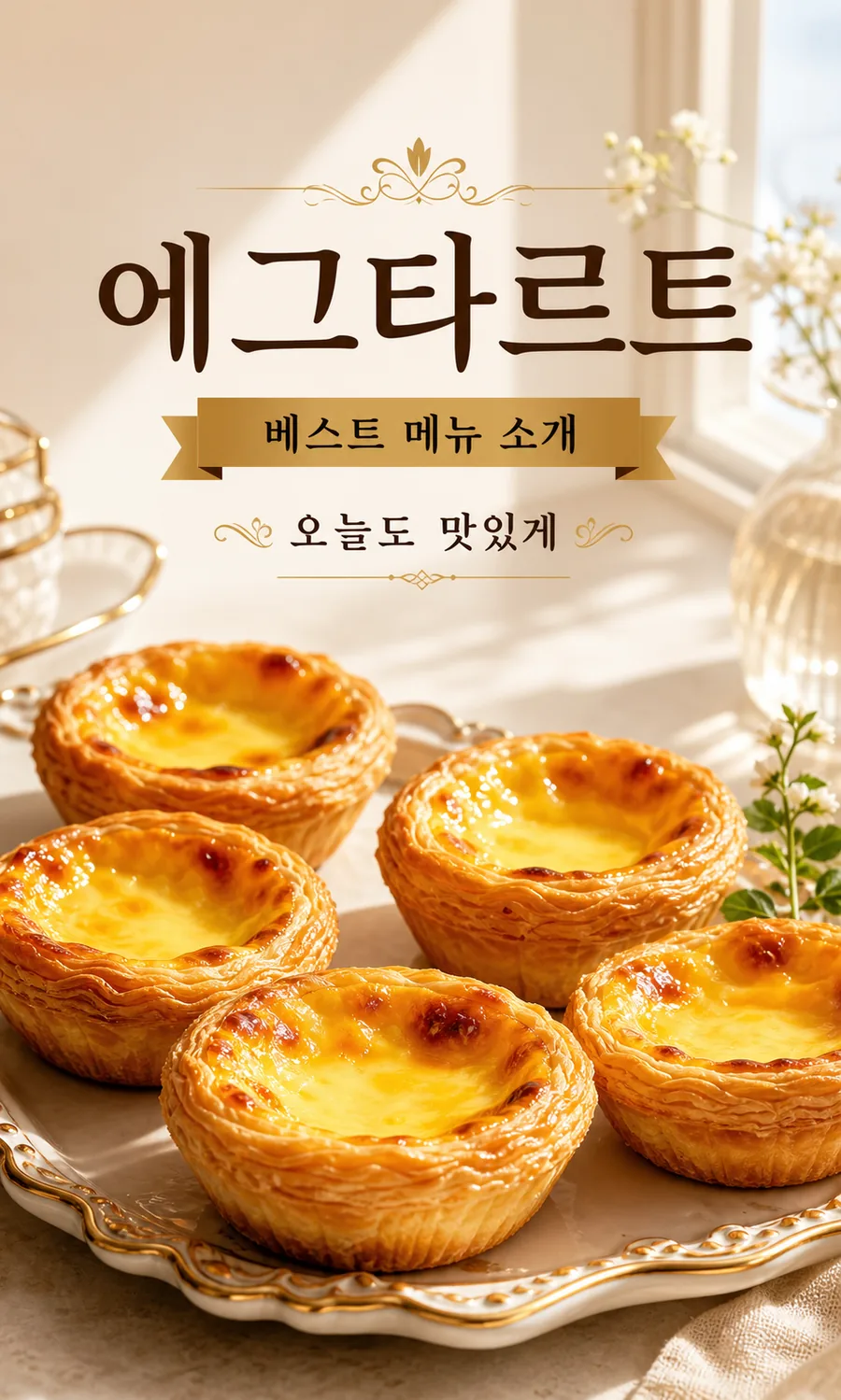 햇살 가득 에그타르트