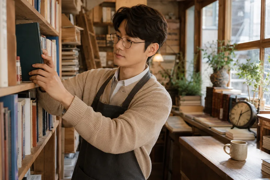 책방지기의 아침