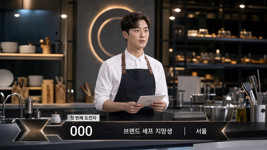 도전자 셰프의 첫 무대