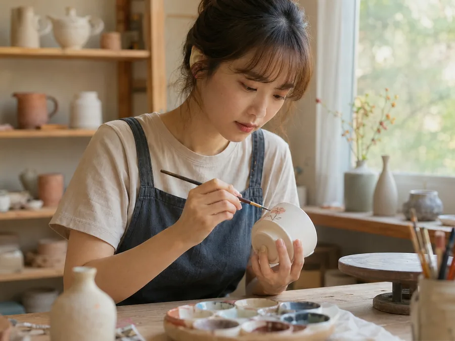 도예가의 손길