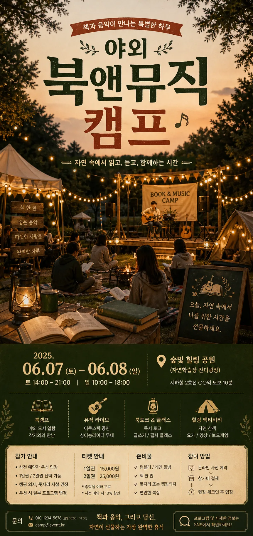 별밤 북뮤직 캠프