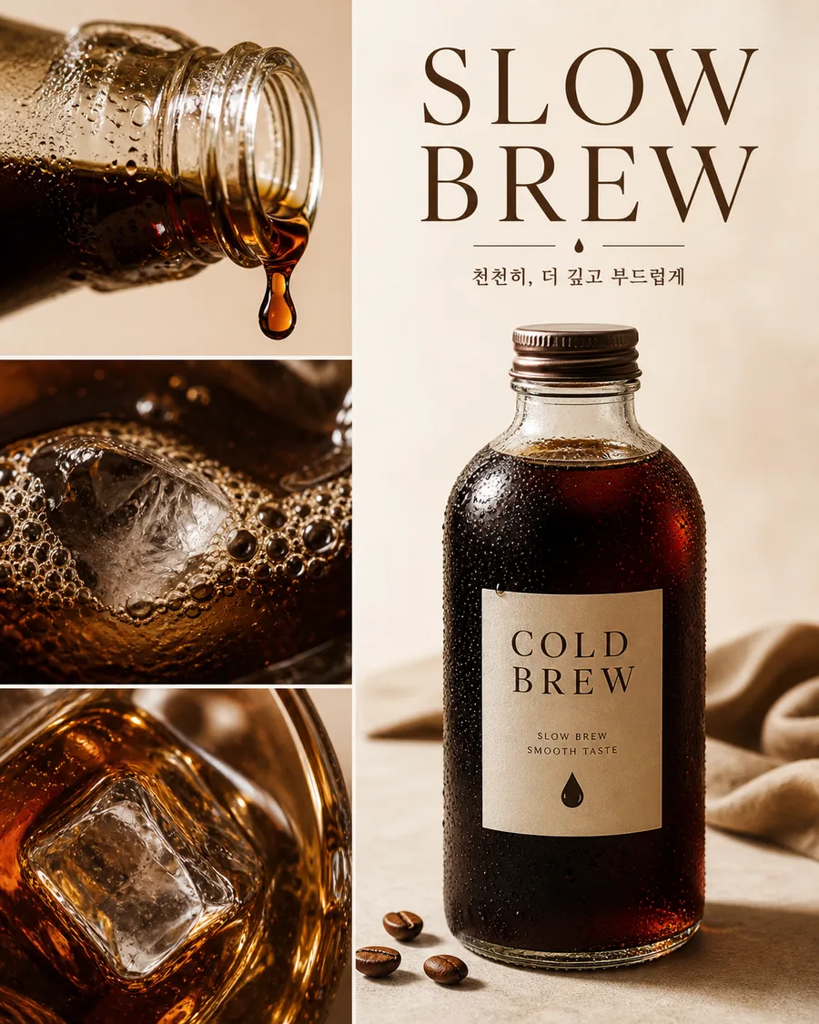 깊고 부드러운 콜드브루
