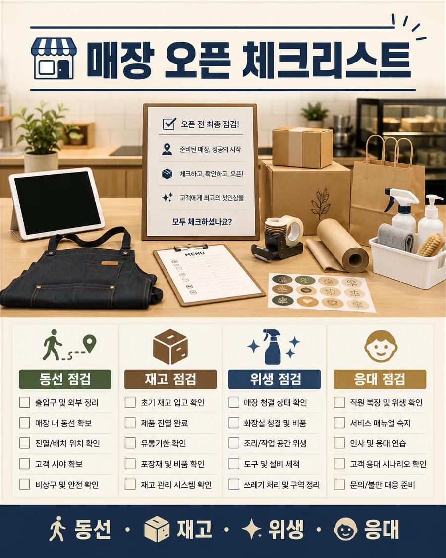 매장 오픈 가이드