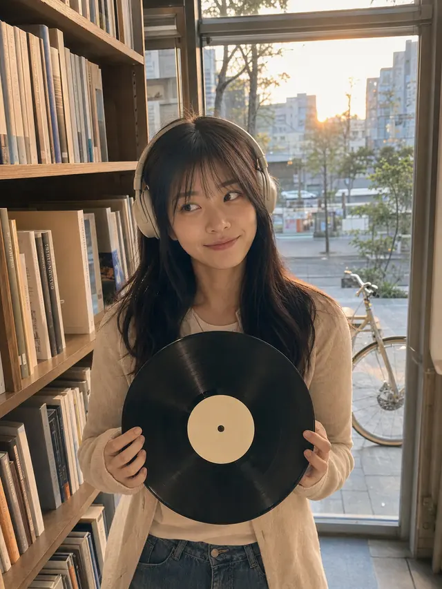 골든아워 LP 감성