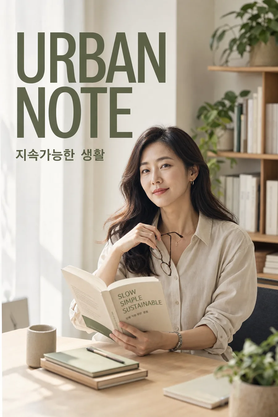 지속가능 라이프스타일 화보
