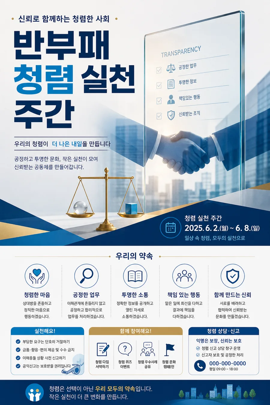 청렴 실천 캠페인