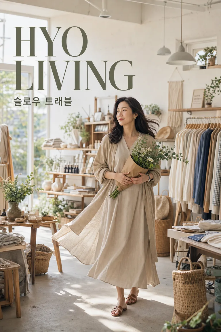 여유로운 라이프스타일 화보