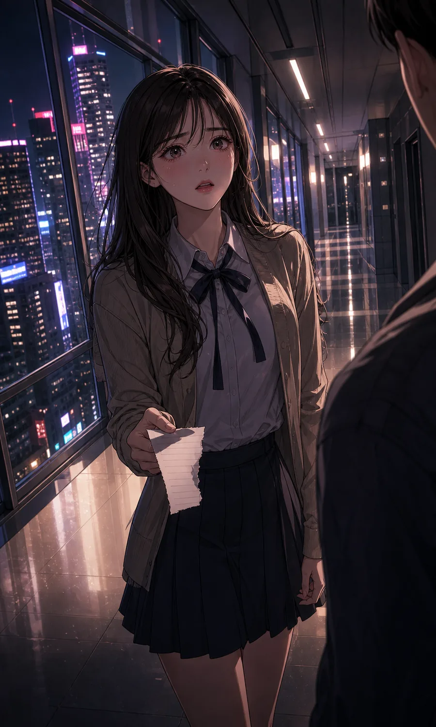 도시 야경 로맨스
