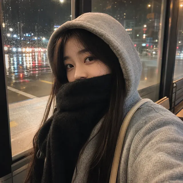 밤의 정류장