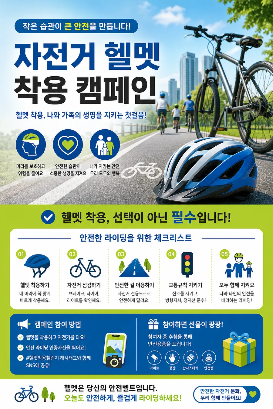 안전 라이딩 캠페인