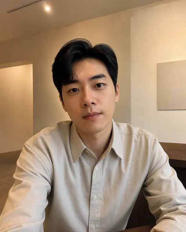 미니멀 카페 프로필