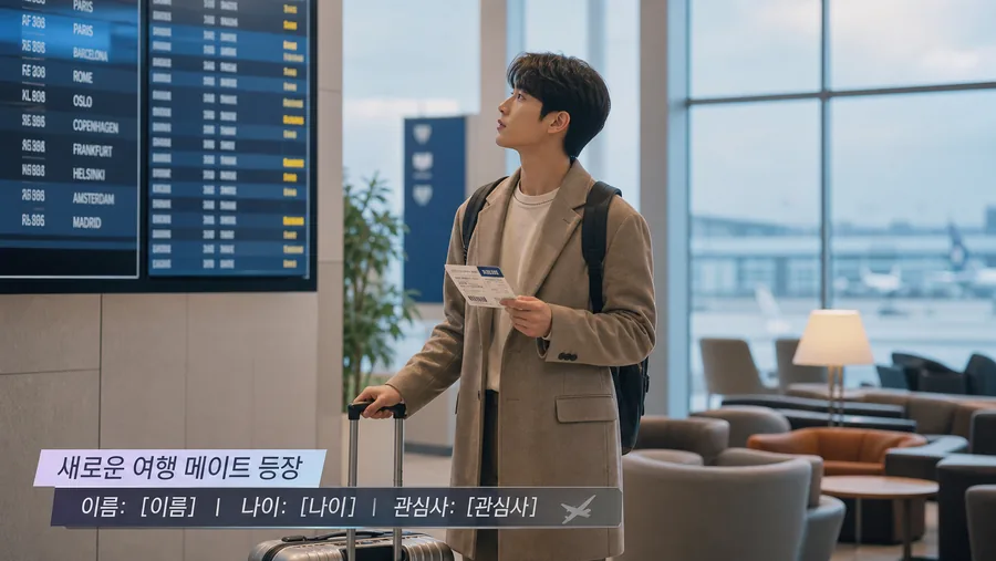 여행 메이트 등장