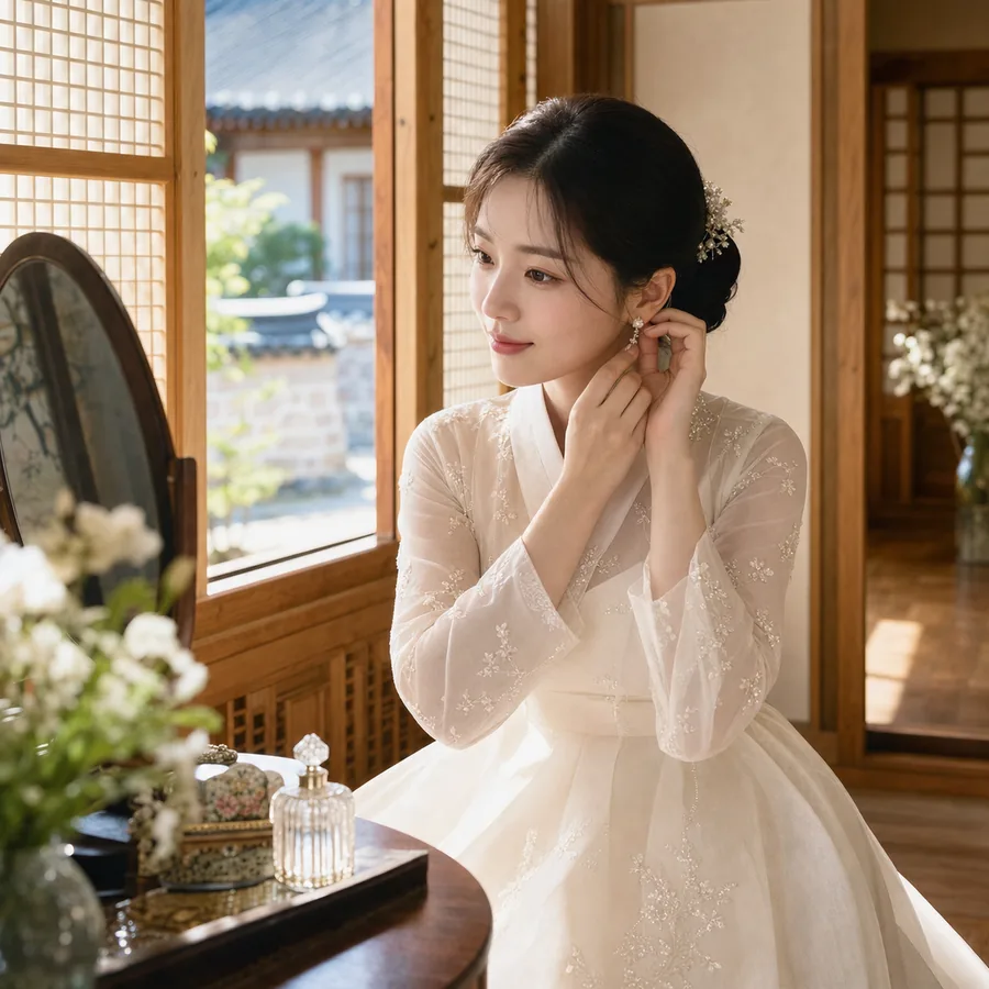 한옥의 신부