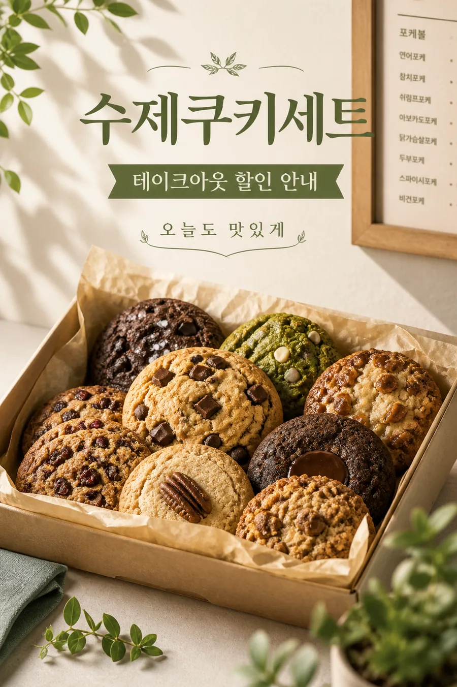 싱그러운 쿠키 할인