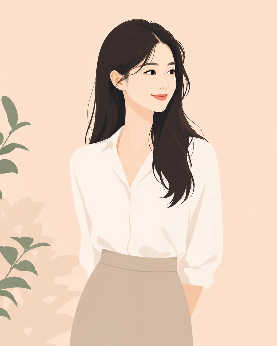 플랫 인물 변환