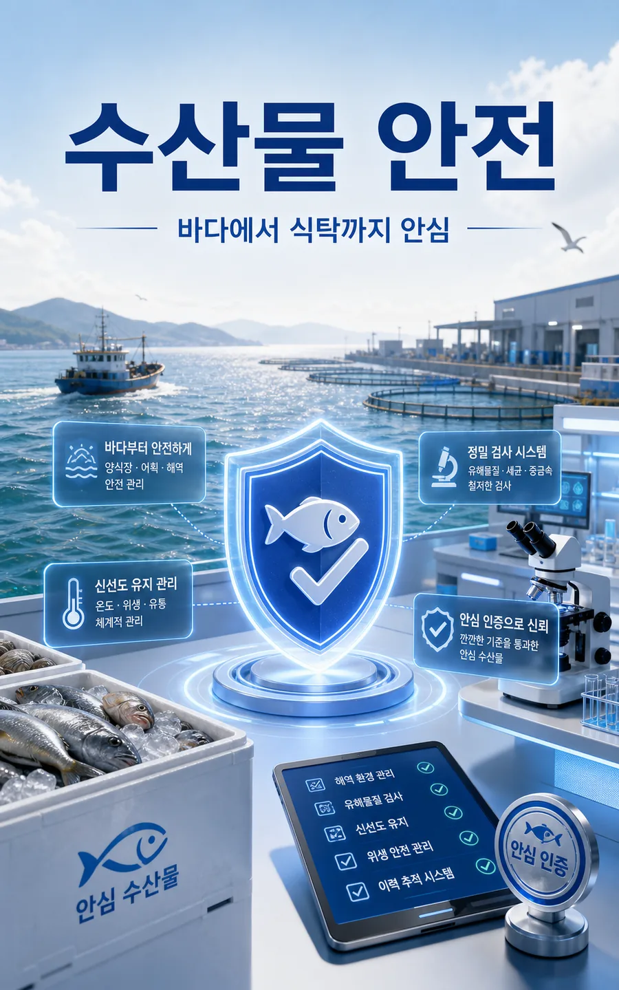 안심 수산물 캠페인