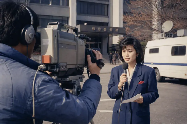 레트로 방송 취재