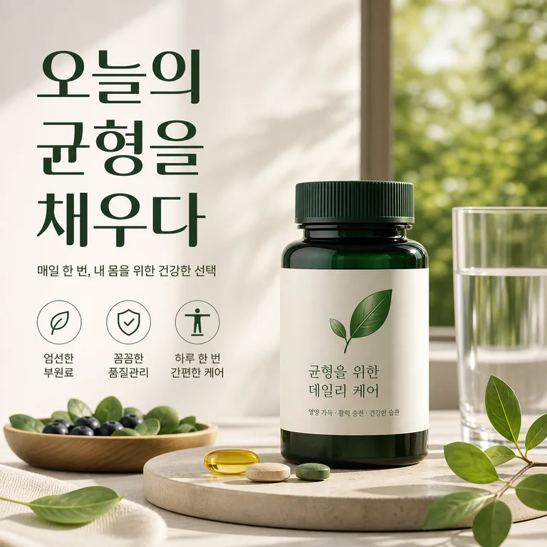 오늘의 균형 데일리 케어