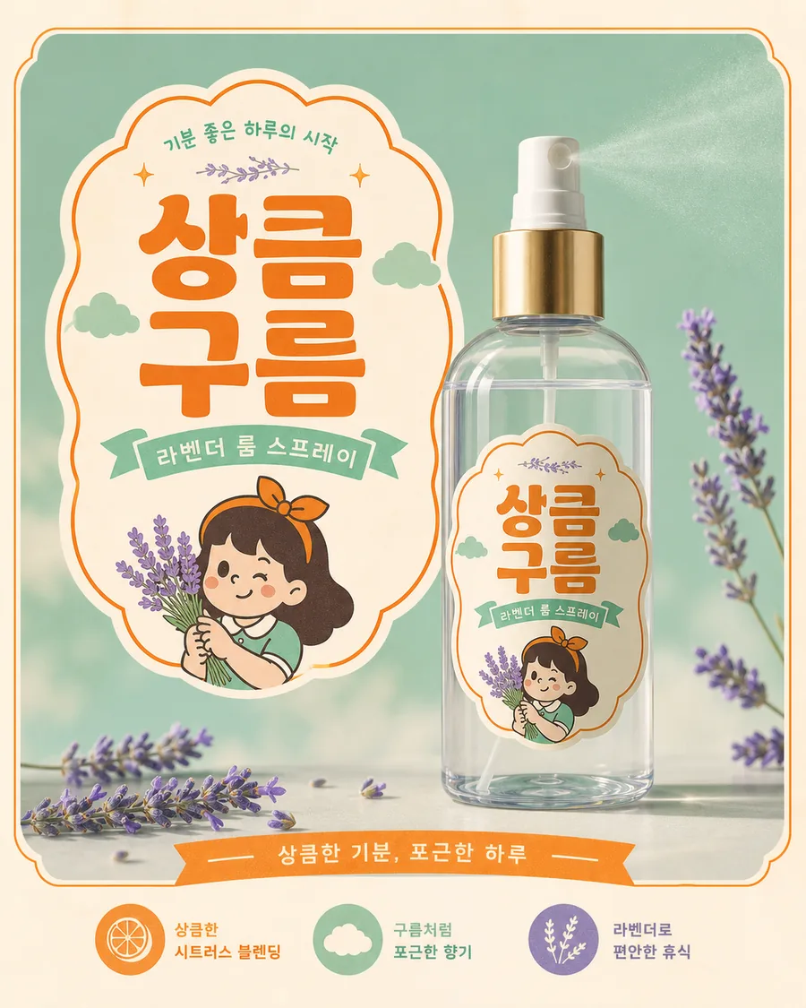 상큼구름 라벤더