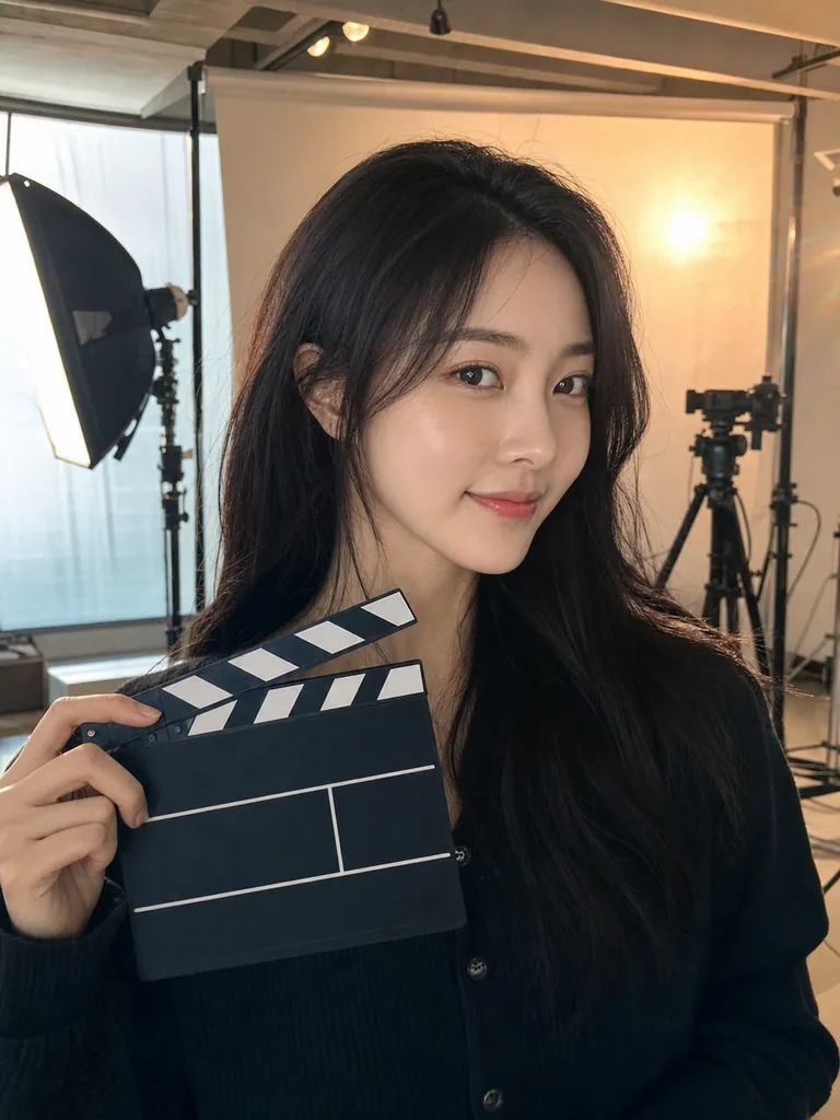 촬영장 클랩보드 프로필