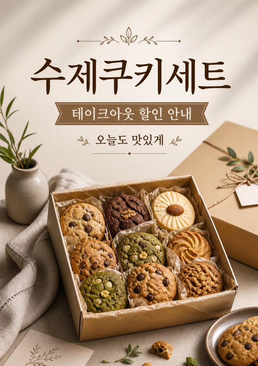 브런치 쿠키 할인