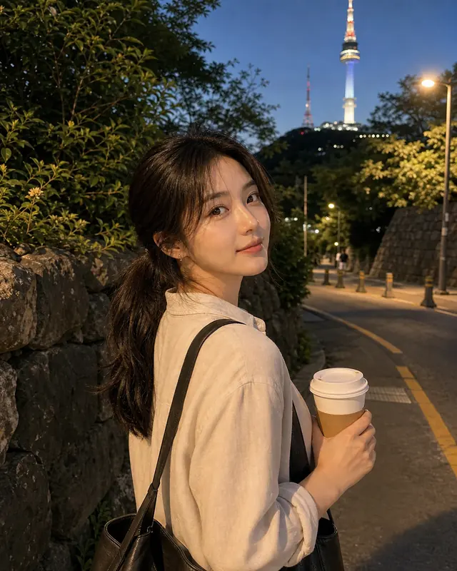 남산 야경 산책