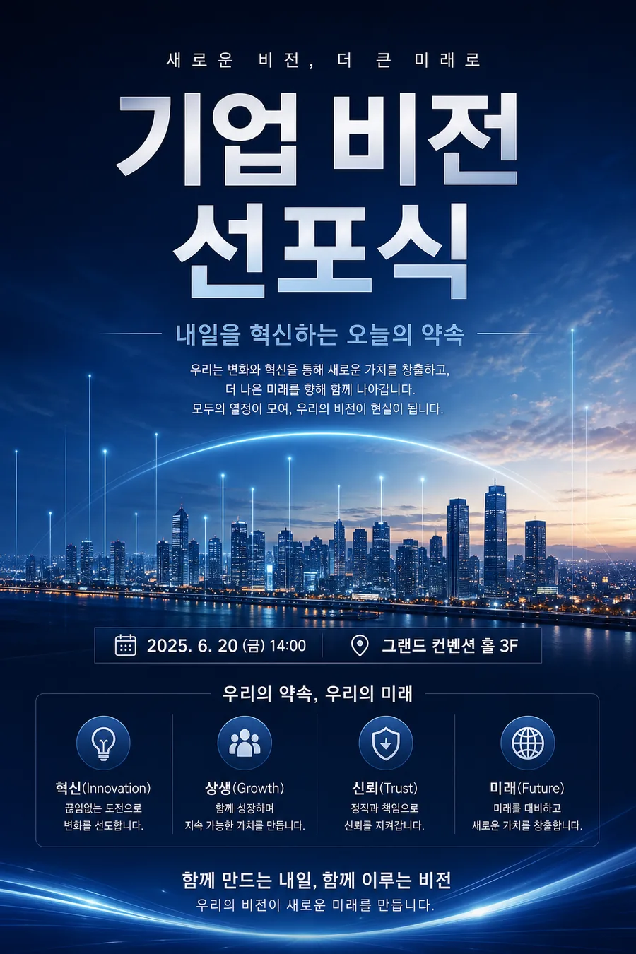 미래 비전 선포